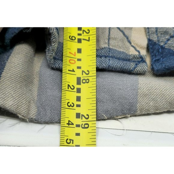 Ed Hardy Shirt Men's Button-Up Long Sleeve Embroidered Flying Eagle 2XL Y2K VTG - Picture 8 of 9